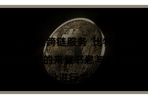 比特派跨链服务 比特派钱包不错将用户的来复书息与身份进行龙套