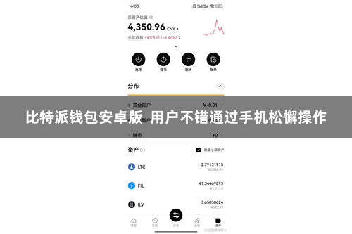 比特派钱包安卓版 用户不错通过手机松懈操作