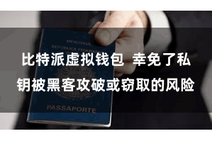 比特派虚拟钱包  幸免了私钥被黑客攻破或窃取的风险