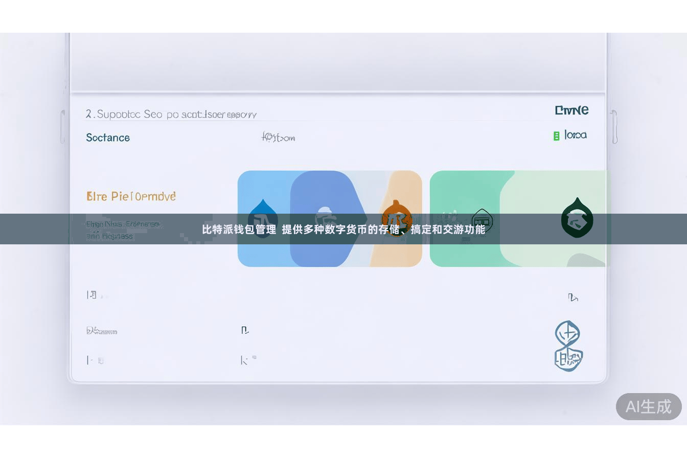 比特派钱包管理  提供多种数字货币的存储、搞定和交游功能