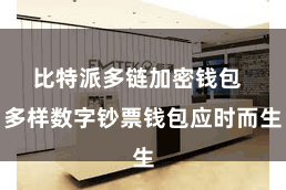 比特派多链加密钱包  多样数字钞票钱包应时而生