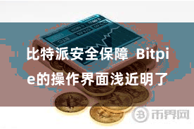比特派安全保障  Bitpie的操作界面浅近明了