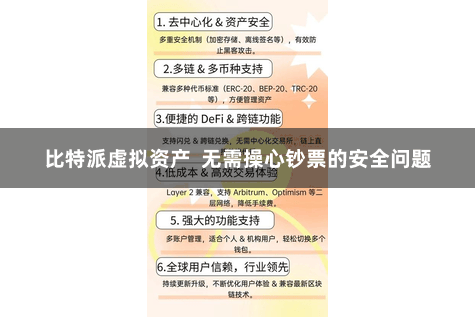 比特派虚拟资产  无需操心钞票的安全问题
