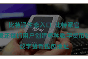 比特派生态入口  比特派官方版下载还撑抓用户创建多种数字货币钱包地址