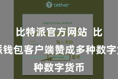 比特派官方网站 比特派钱包客户端赞成多种数字货币