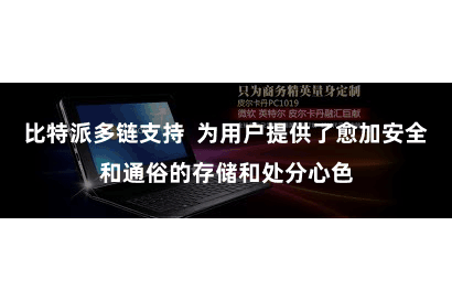 比特派多链支持  为用户提供了愈加安全和通俗的存储和处分心色
